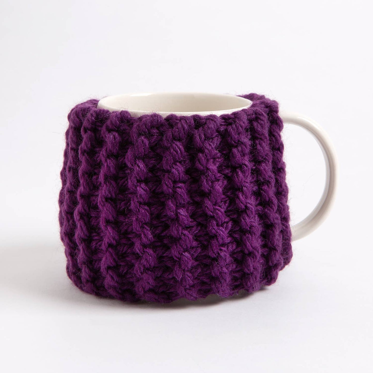 Beginner Cup Cosy Knitting Kit: Rose Quartz