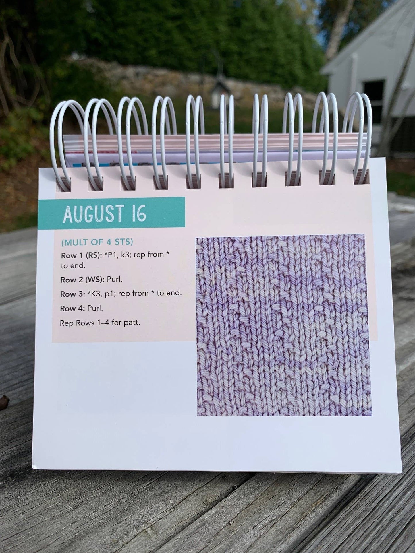 Year of Knitting Stitches: A Stitch-A-Day Perpetual Calendar