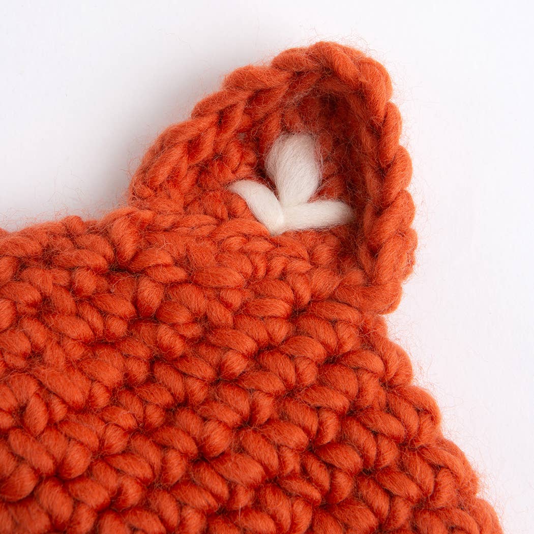 Baby / Child Fox Hat Easy Crochet Kit