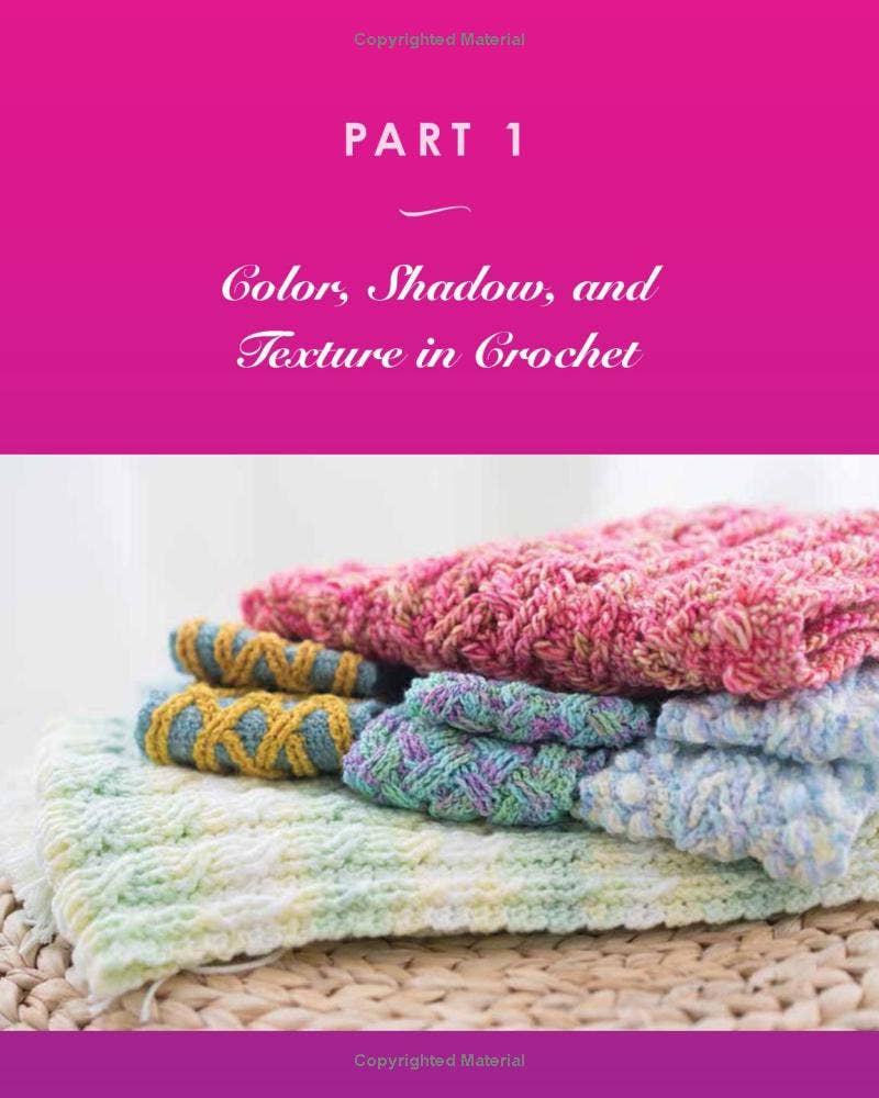 Colorful Crochet Cables: How to Crochet Celtic Cabled Design