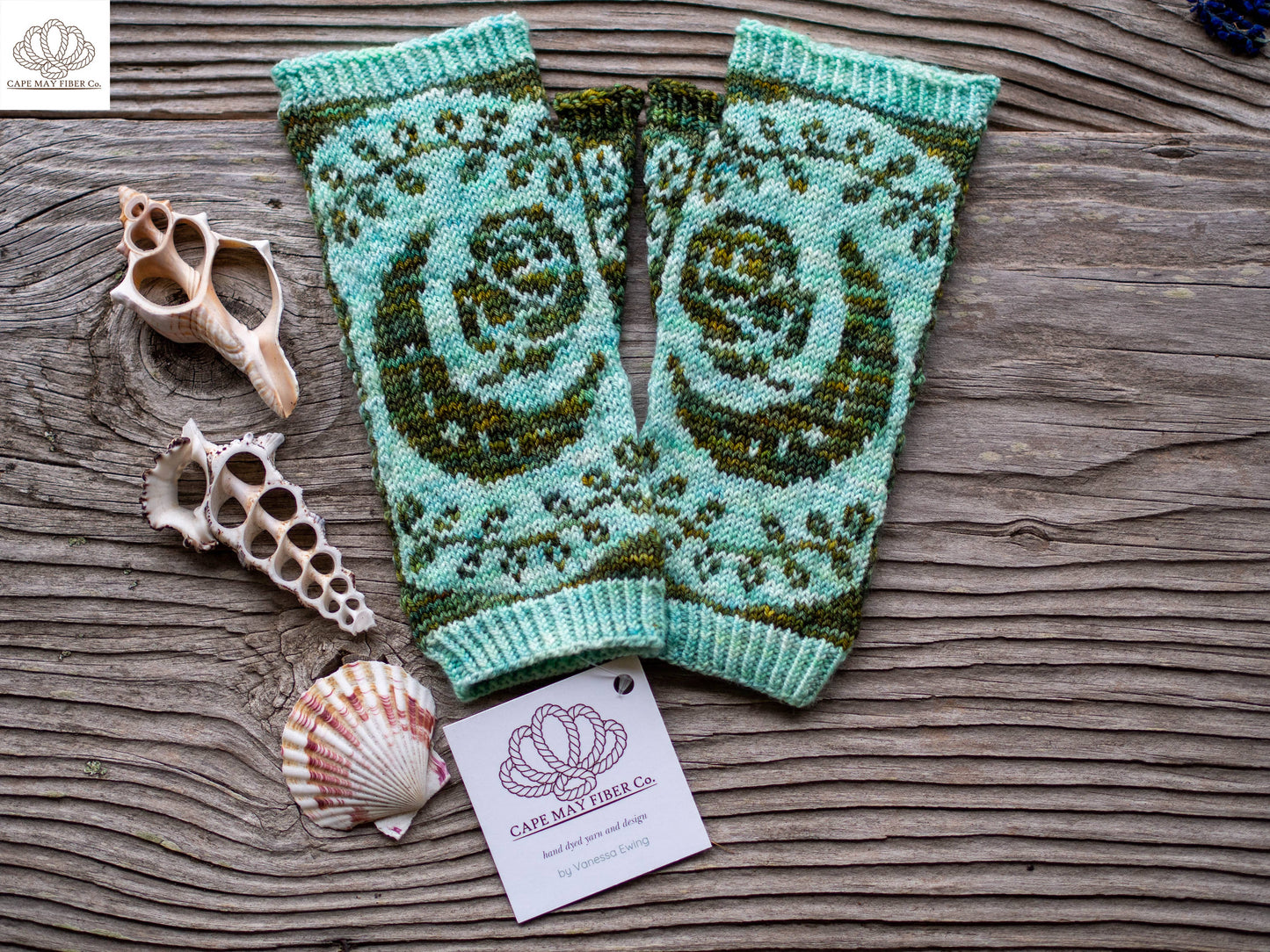 Flower Moon Mitts Knitting Kit