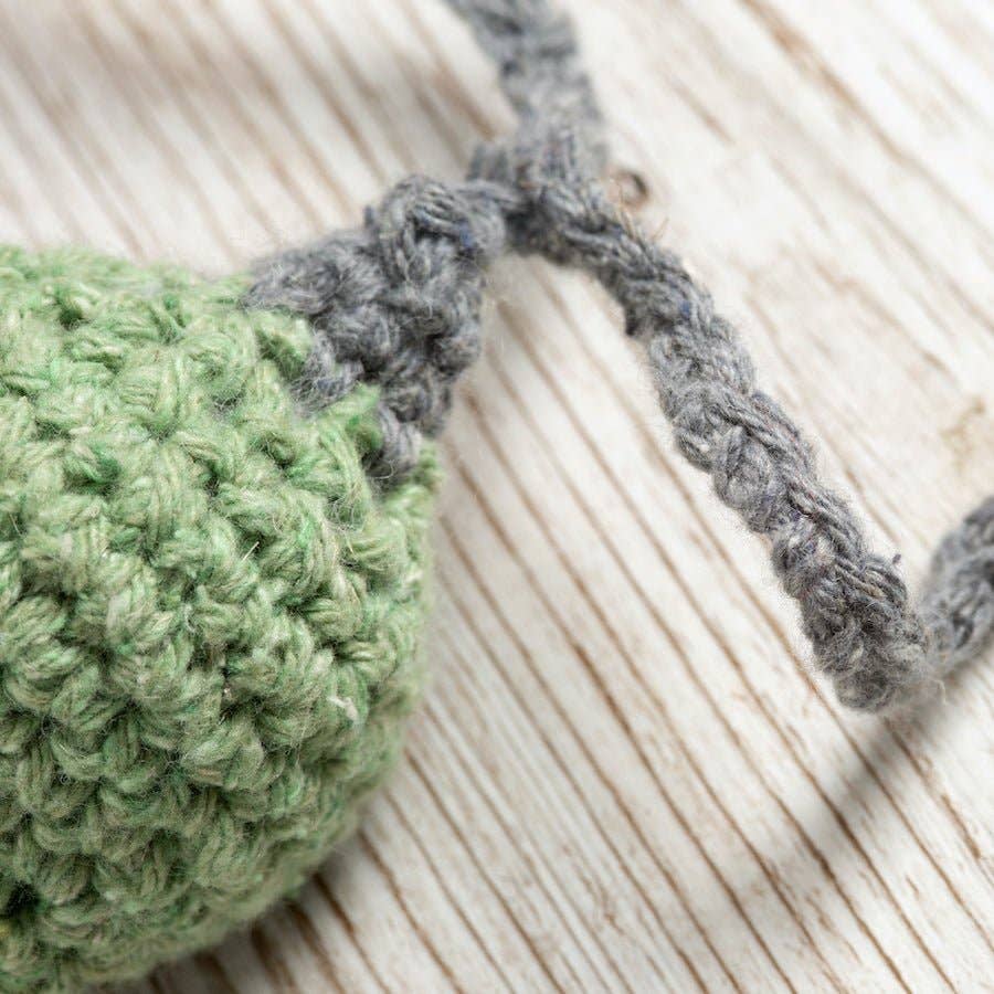 Christmas Lights Crochet Kit: Cranberry