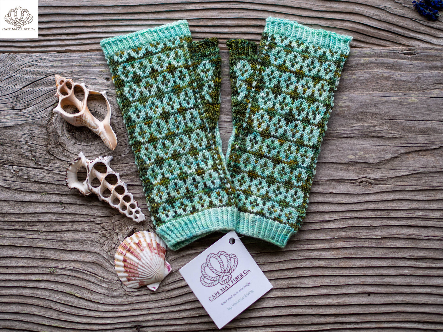 Flower Moon Mitts Knitting Kit