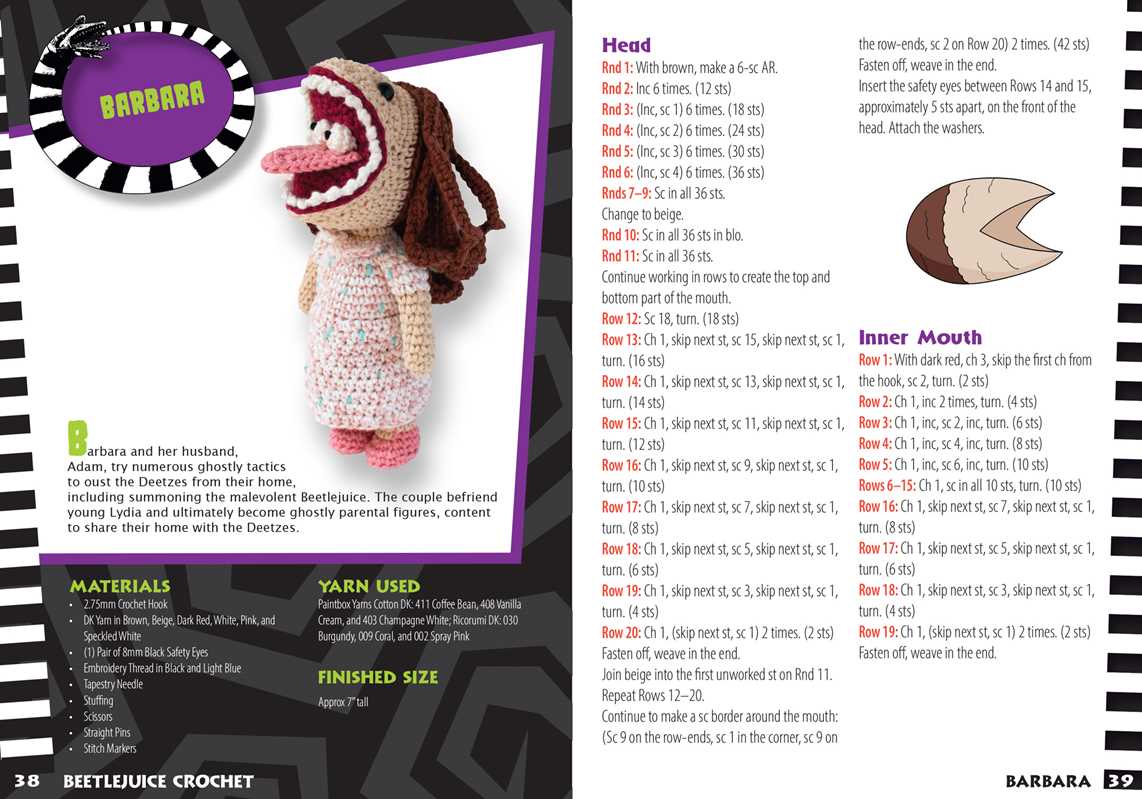 Beetlejuice Crochet by Editors of Thunder Bay Press: Kit - Paperback; 88 pages / English