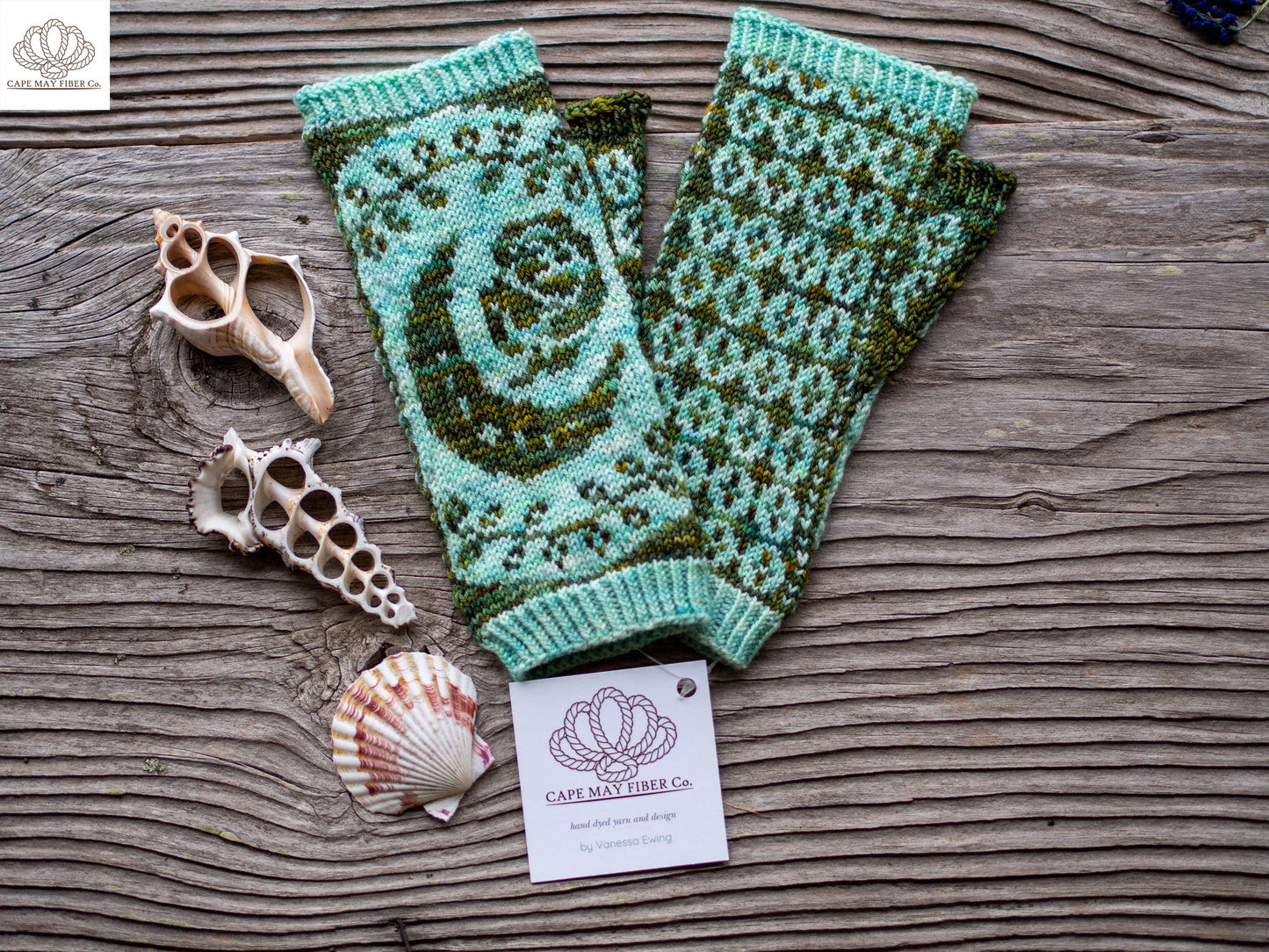 Flower Moon Mitts Knitting Kit