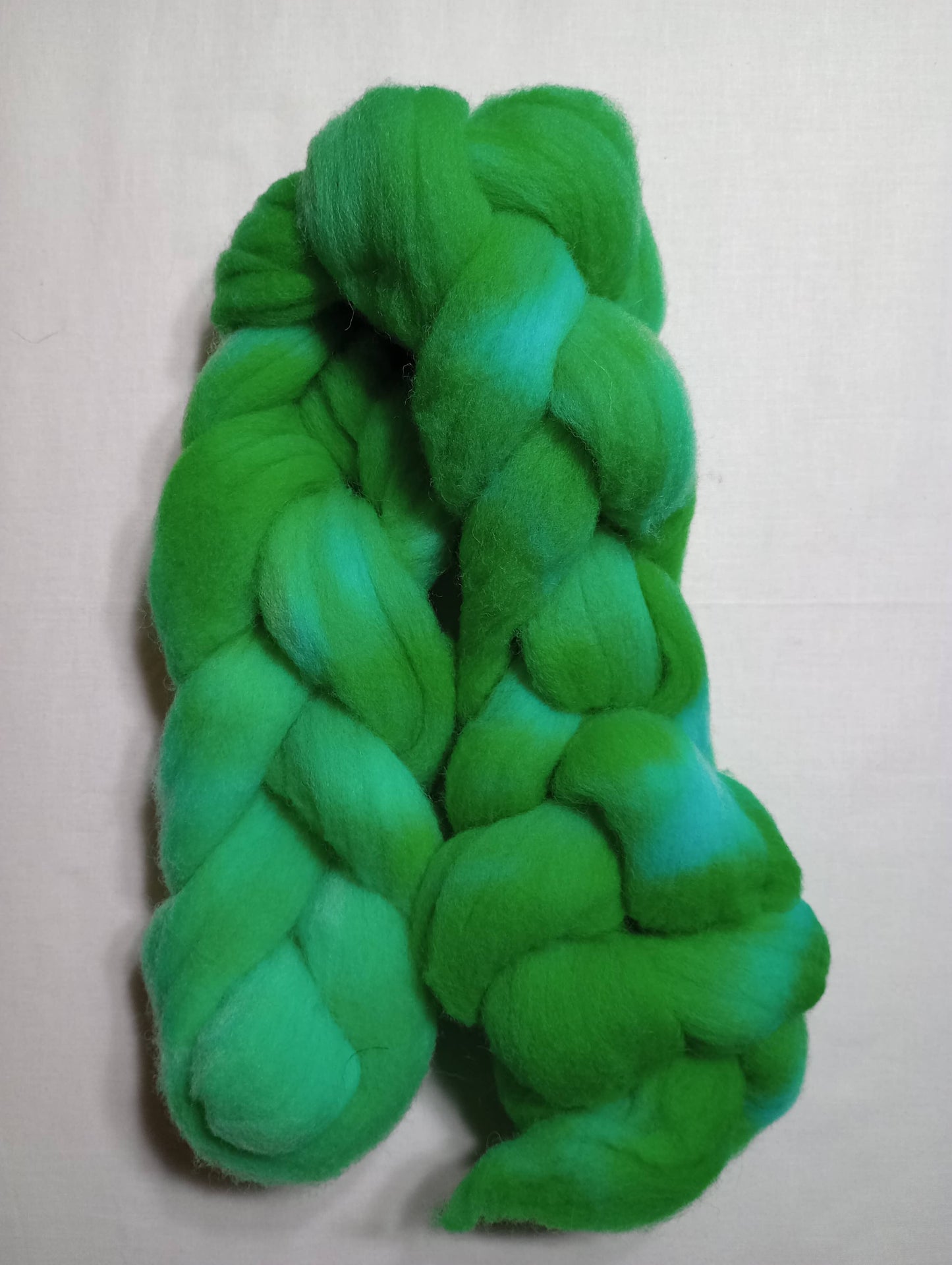 Hand Dyed Roving - Southdown - 100 gram Braids