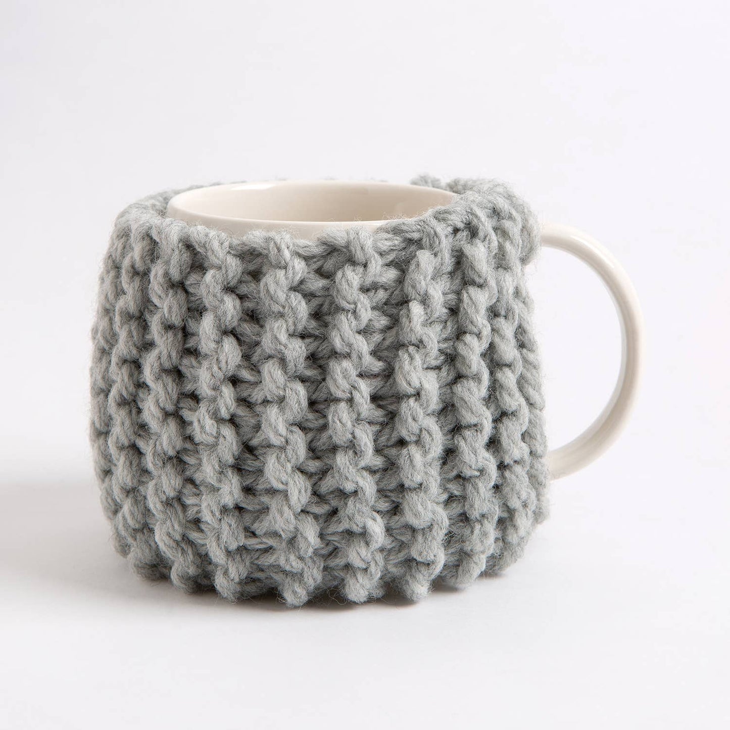 Beginner Cup Cosy Knitting Kit: Ice Cream