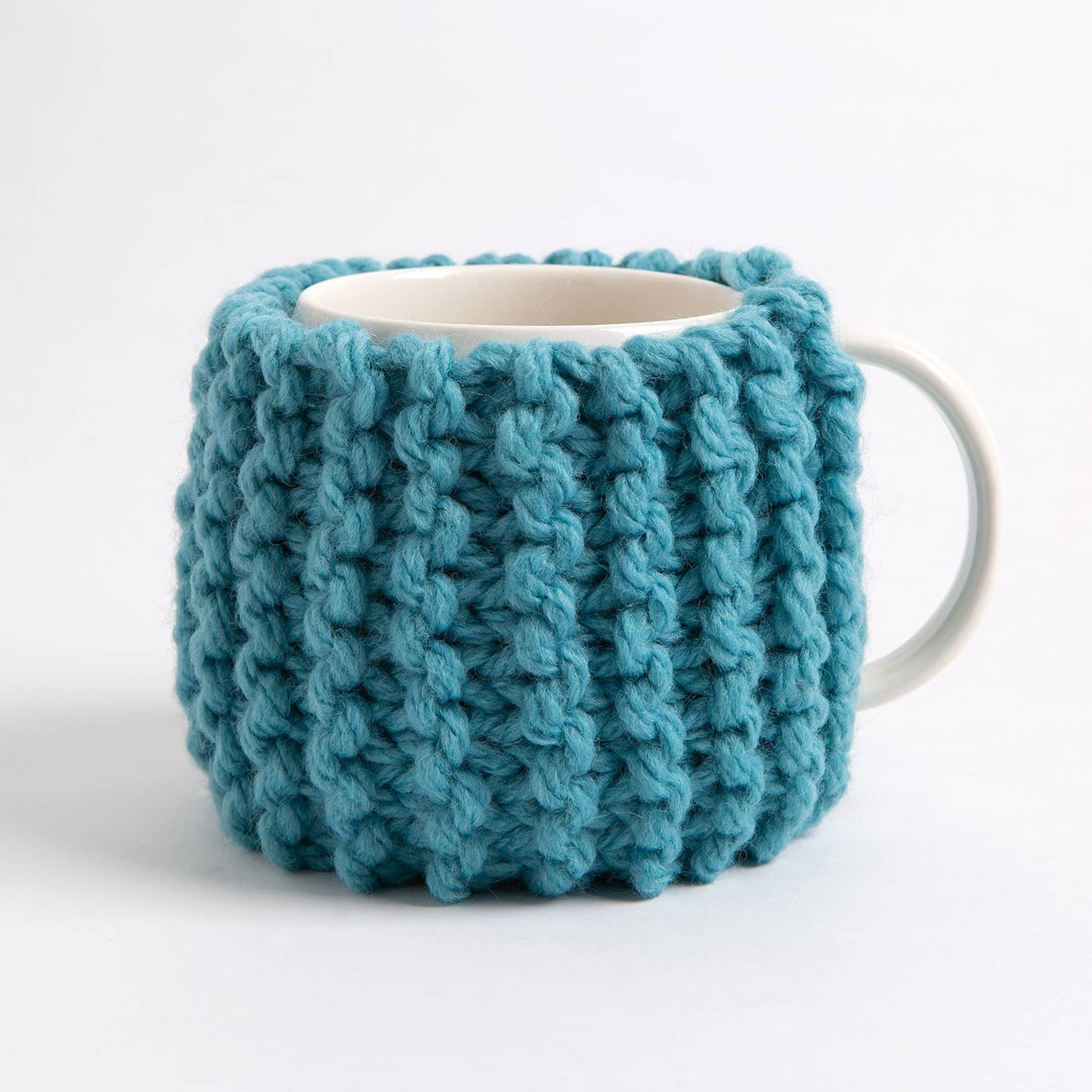 Beginner Cup Cosy Knitting Kit: Rose Quartz