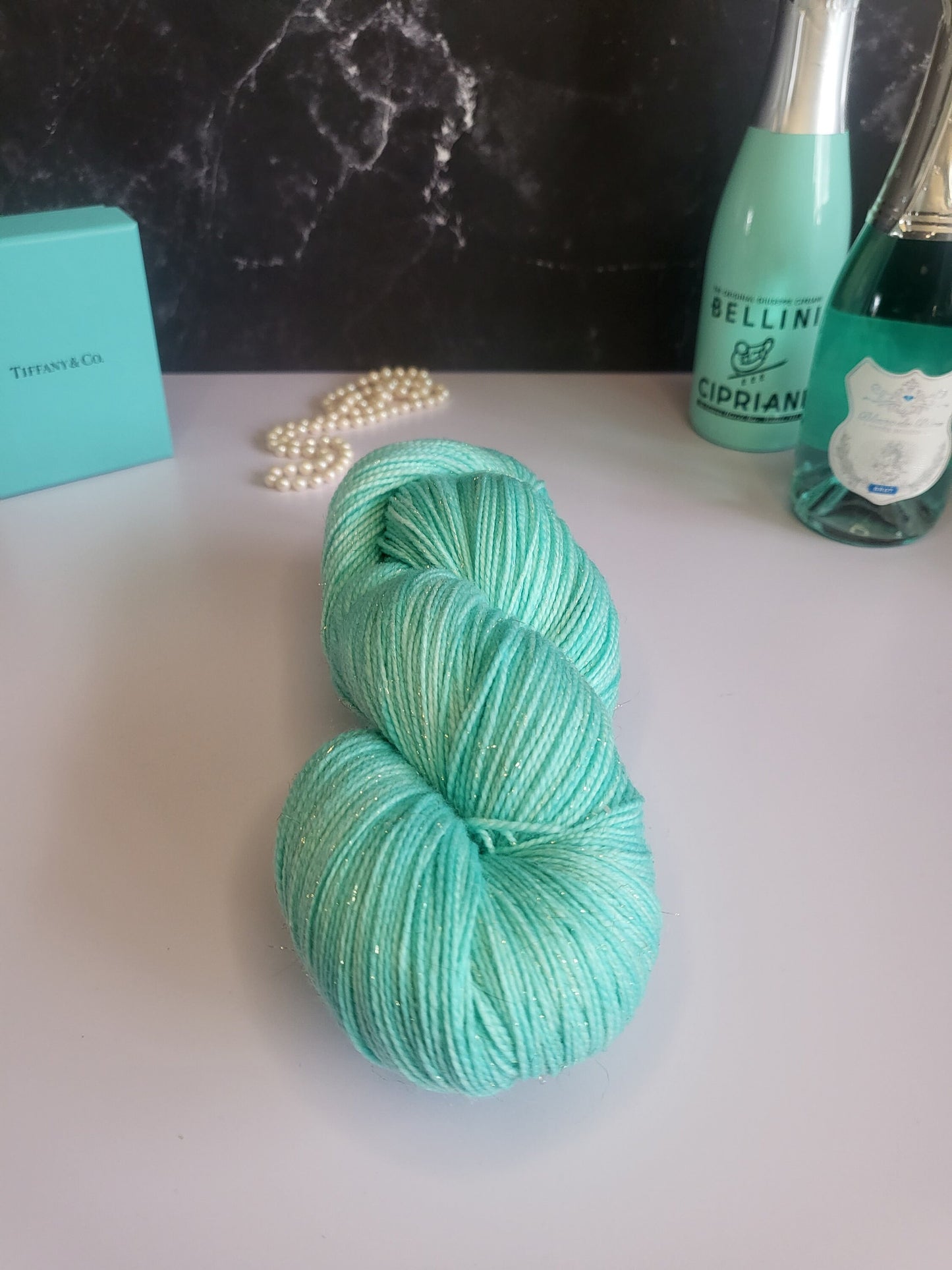 Tiffany- Sex and the City Inspired Hand Dyed Yarn