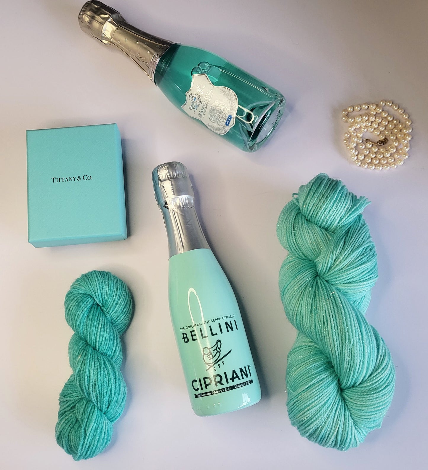 Tiffany- Sex and the City Inspired Hand Dyed Yarn