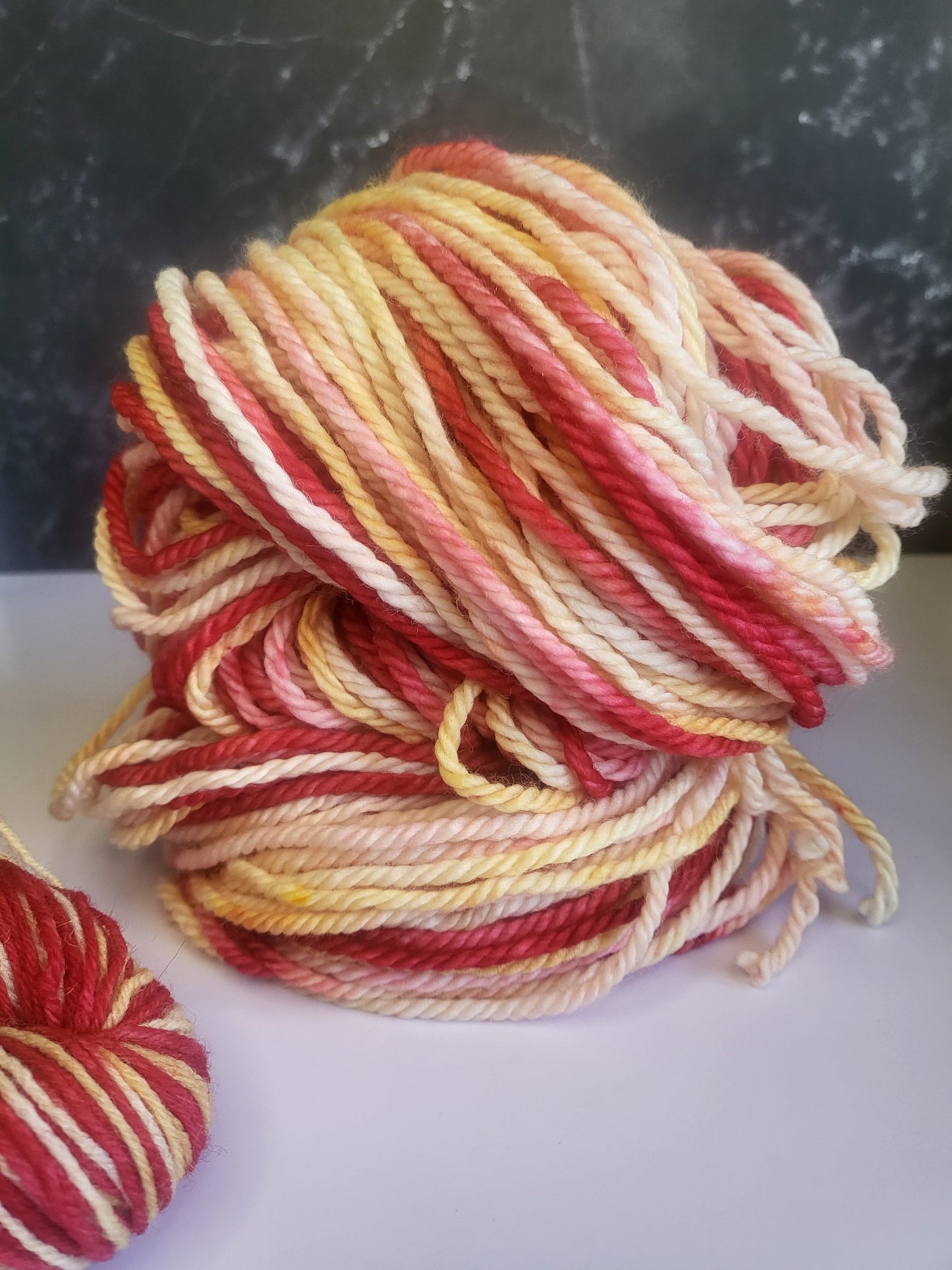 Red Bottom Heels- Sex and the City Inspired Hand Dyed Yarn