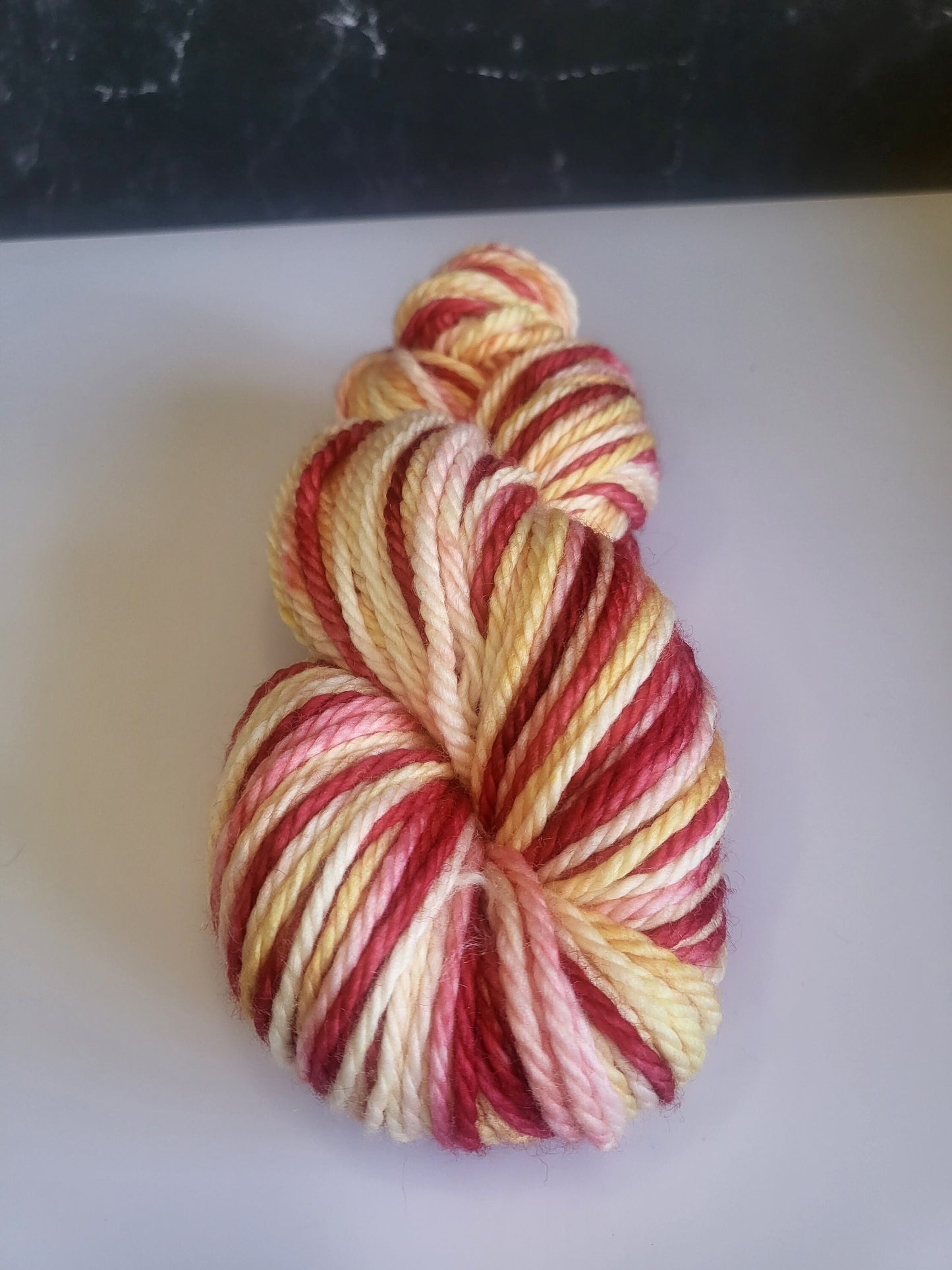 Red Bottom Heels- Sex and the City Inspired Hand Dyed Yarn