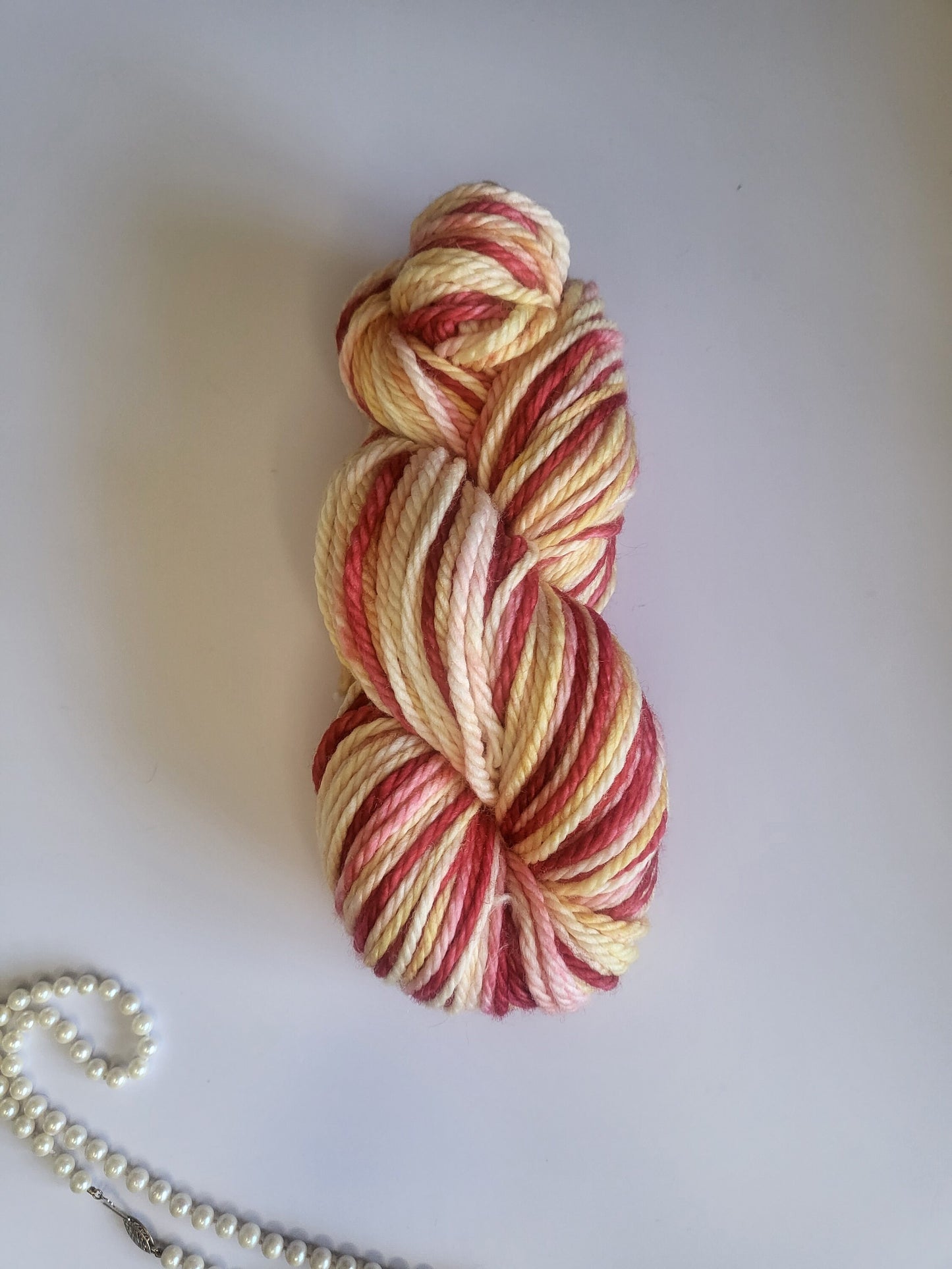 Red Bottom Heels- Sex and the City Inspired Hand Dyed Yarn
