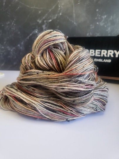Burberry- Sex and the City Inspired Hand Dyed Yarn