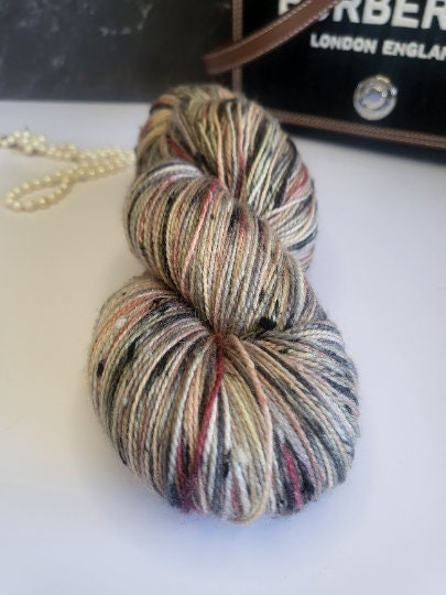 Burberry- Sex and the City Inspired Hand Dyed Yarn