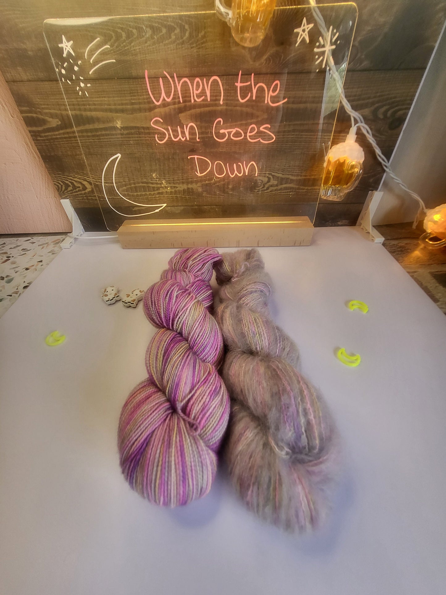 When the Sun Goes Down Hand Dyed Yarn