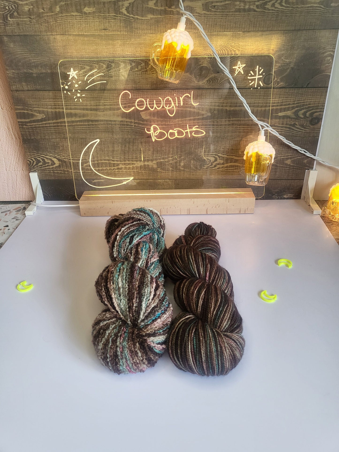 Cowgirl Boots Hand Dyed Yarn