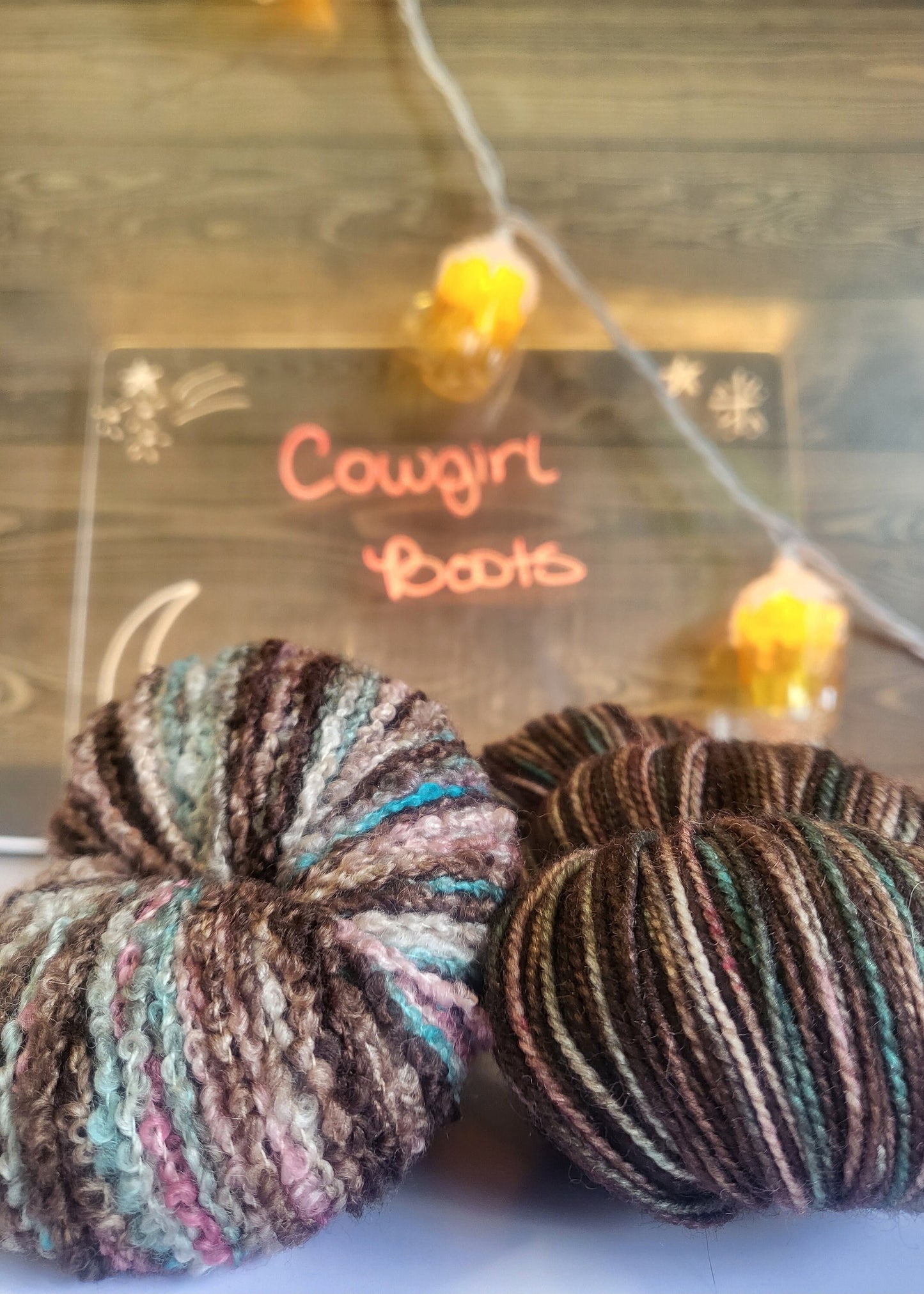 Cowgirl Boots Hand Dyed Yarn