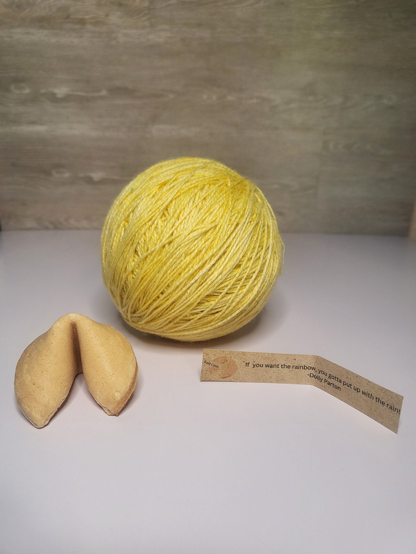 Fortune Cookie, Sock Yarn, Glitter Yarn, Tweed Yarn, Christmas Gift, Birthday Gift