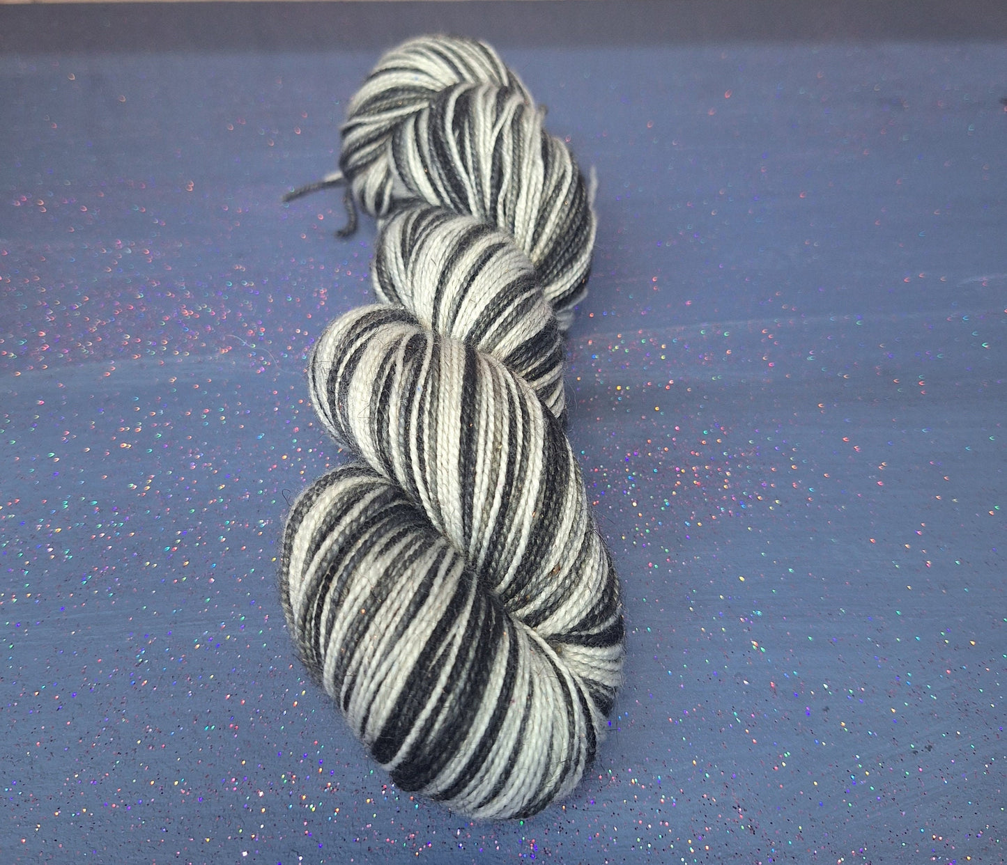 I don't Even Have a Pla Self Striping Hand Dyed Yarn Phoebe Dyed to Order