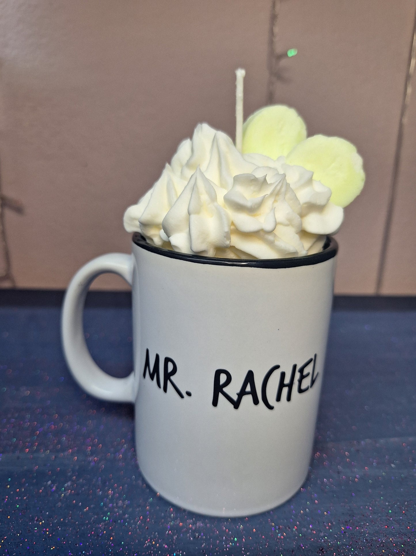 Rachel's English Trifle Friends inspired soy candle fake food candle