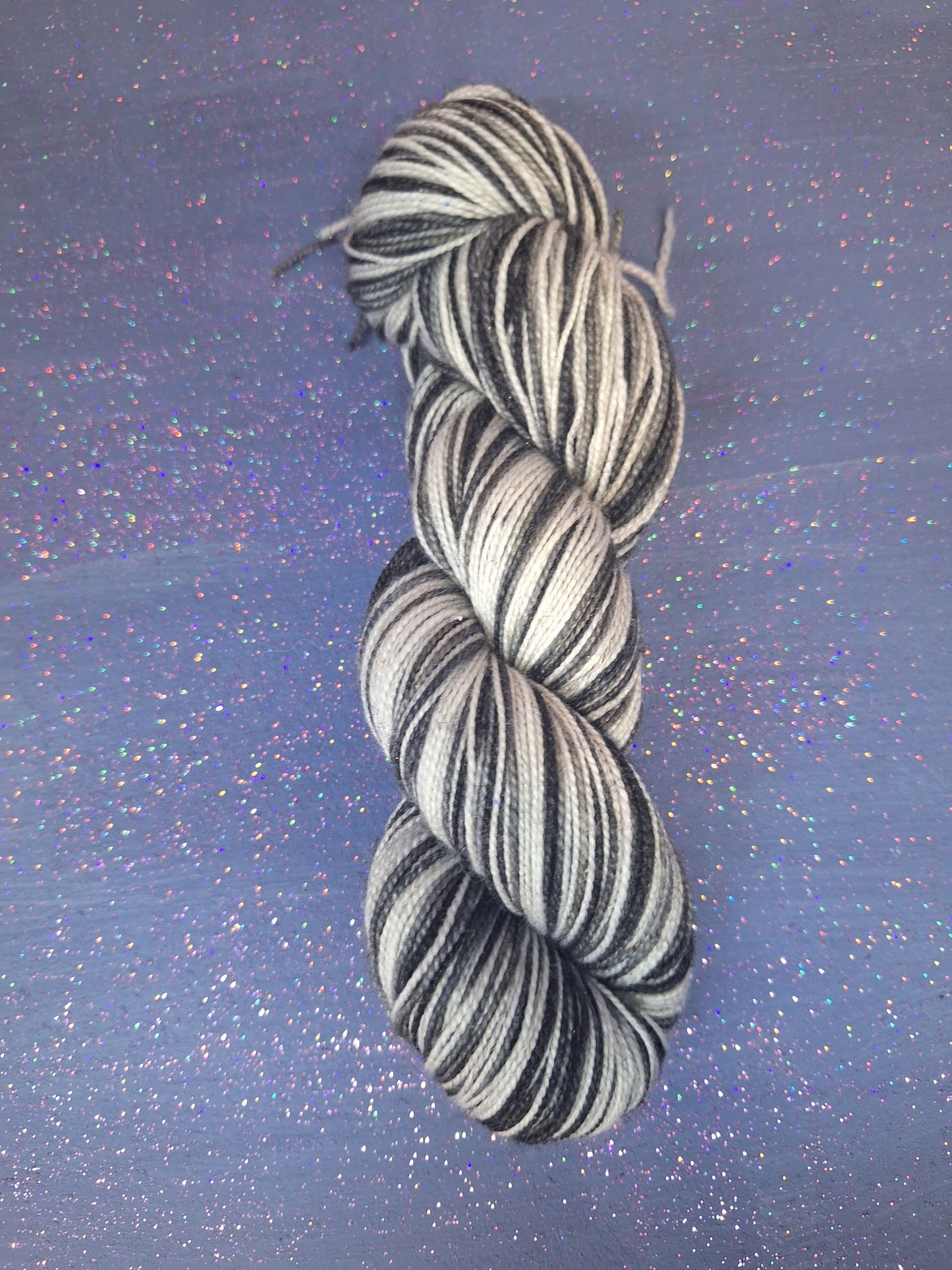 I don't Even Have a Pla Self Striping Hand Dyed Yarn Phoebe Dyed to Order