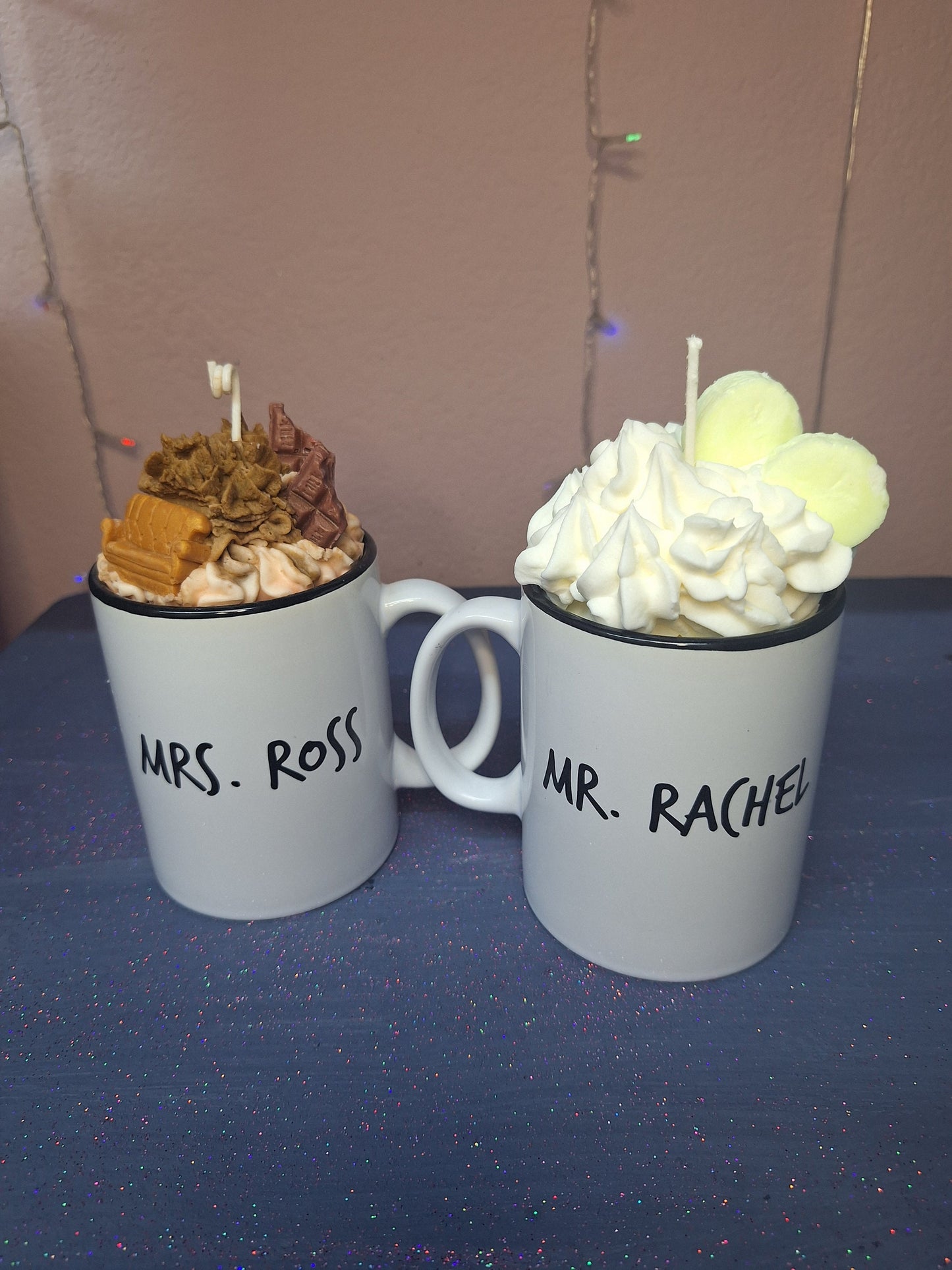 Rachel's English Trifle Friends inspired soy candle fake food candle