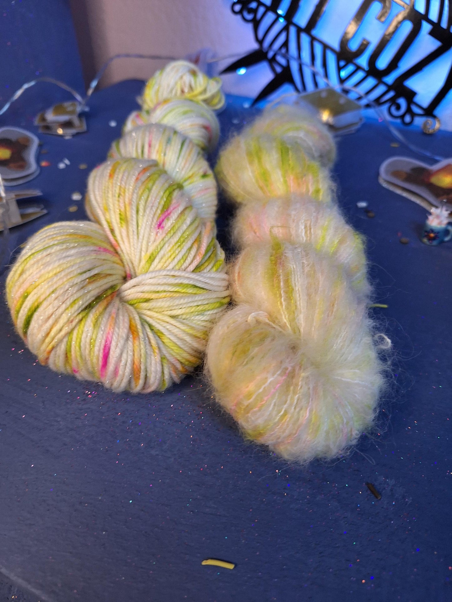 Wildflower Hand Dyed summer inspired Yarn