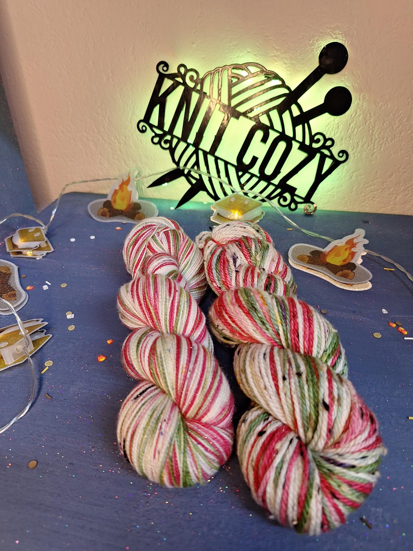 Picnic Hand Dyed summer inspired Yarn