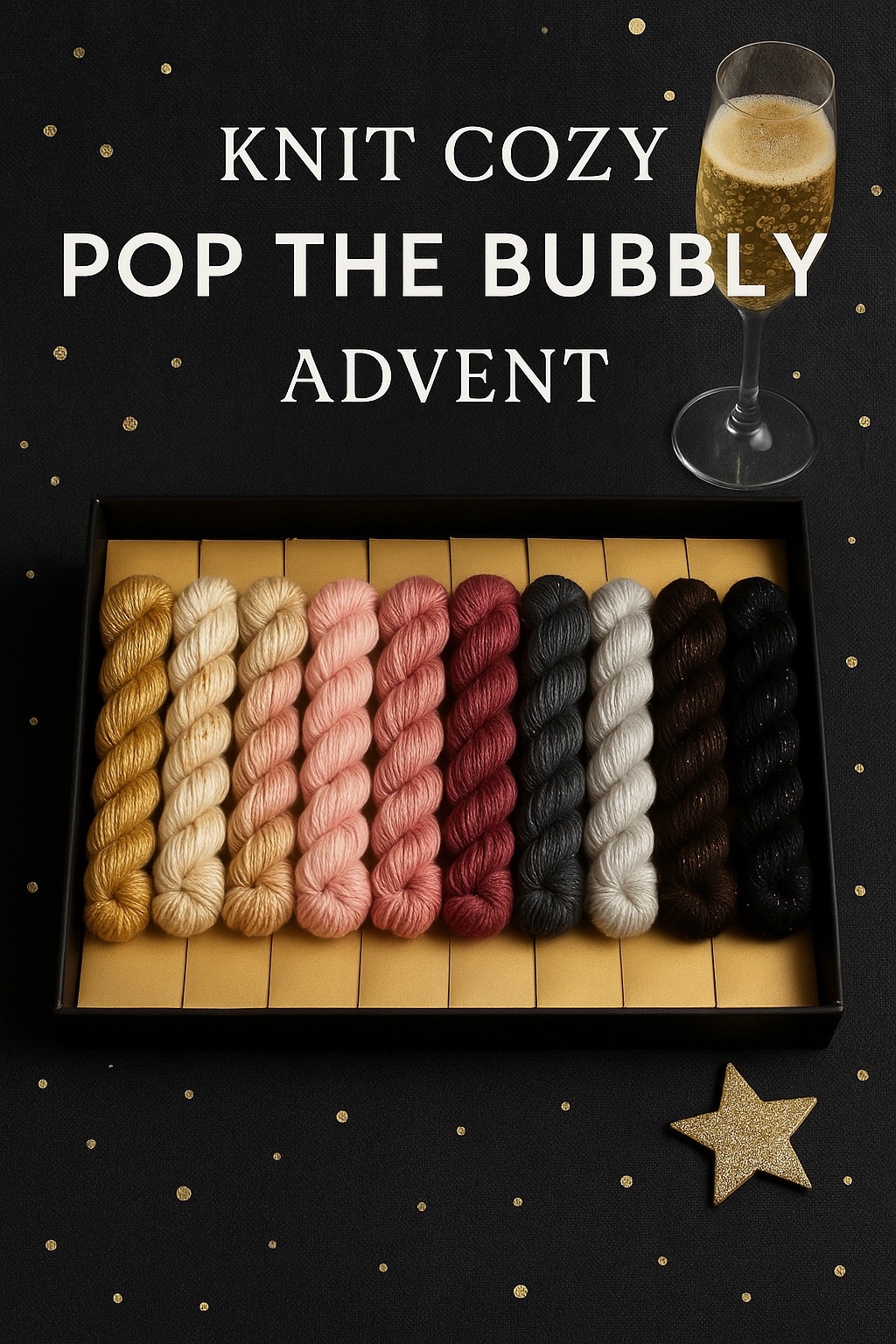 Count Down to New Year Yarn Advent Calendar