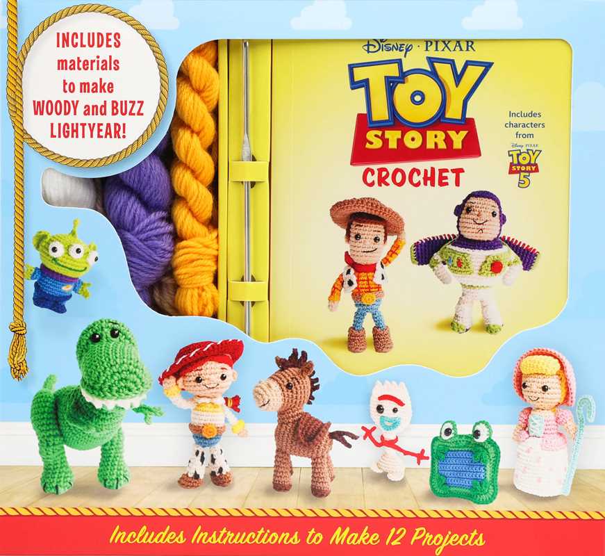 Toy Story Crochet by Editors of Thunder Bay Press: Kit - Paperback; 88 pages / English