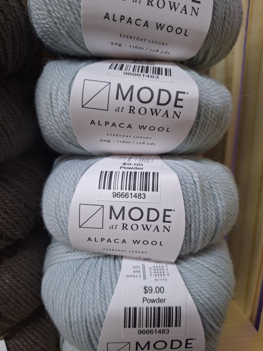 Mode at Rowan Alpaca Wool