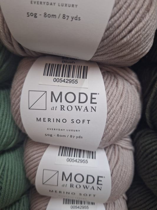 Mode at Rowan Merino Soft