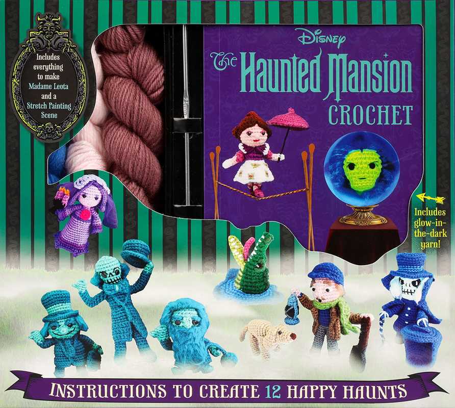 Disney The Haunted Mansion Crochet by Margaux Delos Reyes Rull: Kit - Paperback; 96 pages / English
