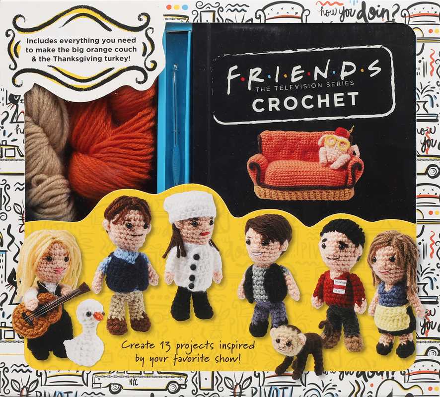Friends Crochet by Allison Hoffman: Kit - Paperback; 76 pages / English