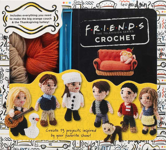 Friends Crochet by Allison Hoffman: Kit - Paperback; 76 pages / English