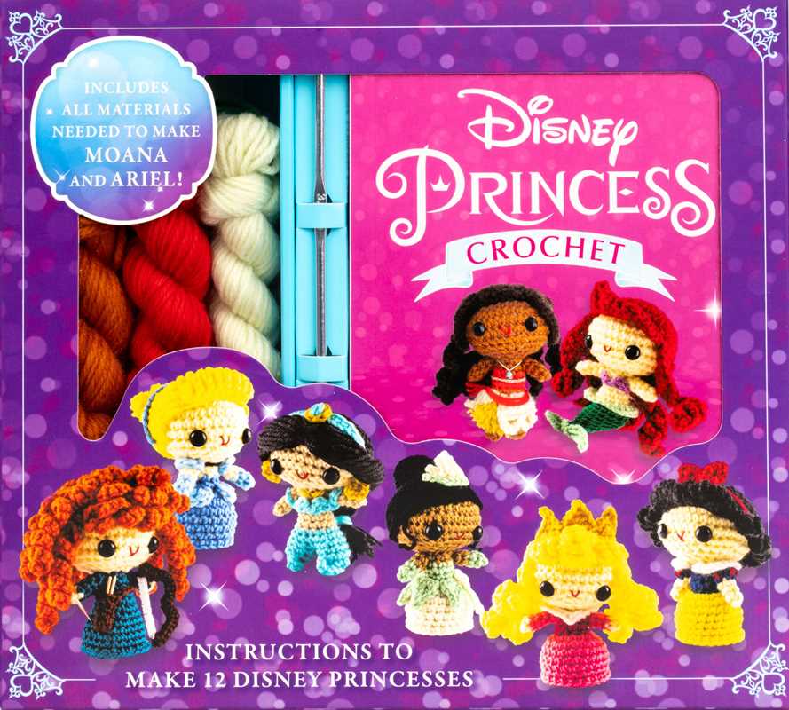 Disney Princess Crochet by Editors of Thunder Bay Press: Kit - Paperback; 76 pages / English