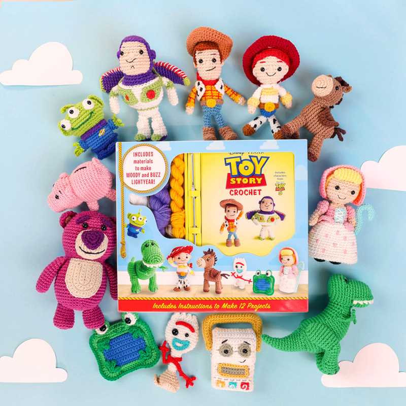 Toy Story Crochet by Editors of Thunder Bay Press: Kit - Paperback; 88 pages / English