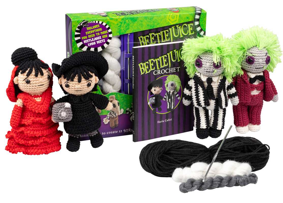 Beetlejuice Crochet by Editors of Thunder Bay Press: Kit - Paperback; 88 pages / English