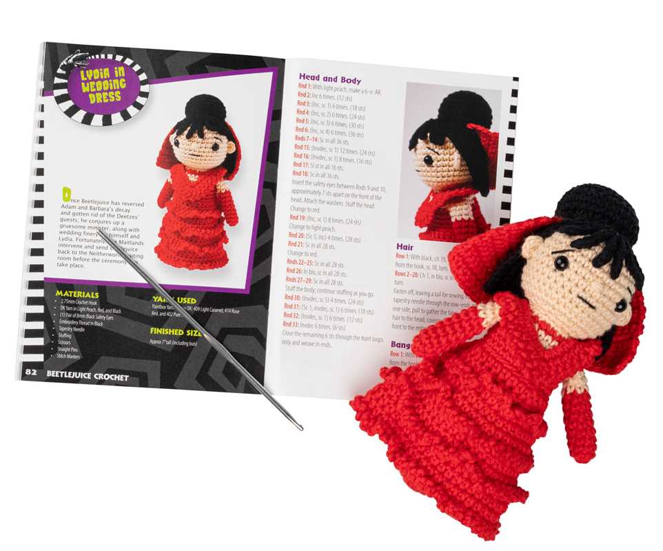Beetlejuice Crochet by Editors of Thunder Bay Press: Kit - Paperback; 88 pages / English
