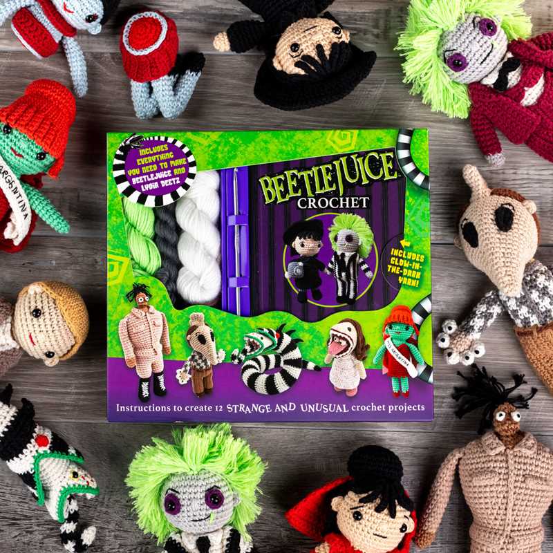 Beetlejuice Crochet by Editors of Thunder Bay Press: Kit - Paperback; 88 pages / English