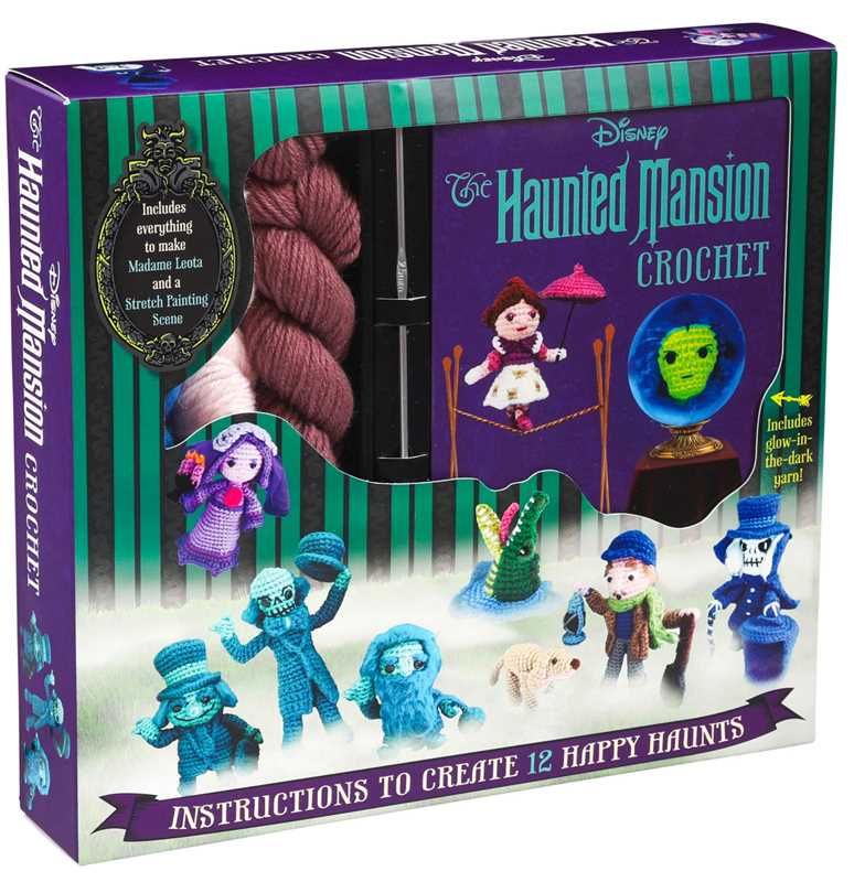 Disney The Haunted Mansion Crochet by Margaux Delos Reyes Rull: Kit - Paperback; 96 pages / English
