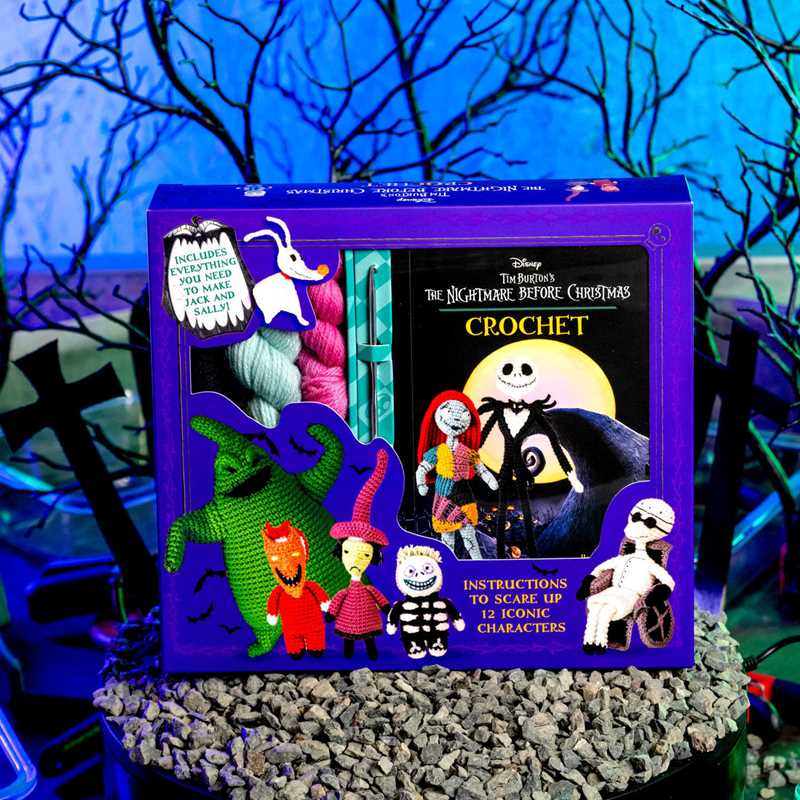 Disney Tim Burton's The Nightmare Before Christmas Crochet by Ilaria Caliri: Kit - Paperback; 88 pages / English