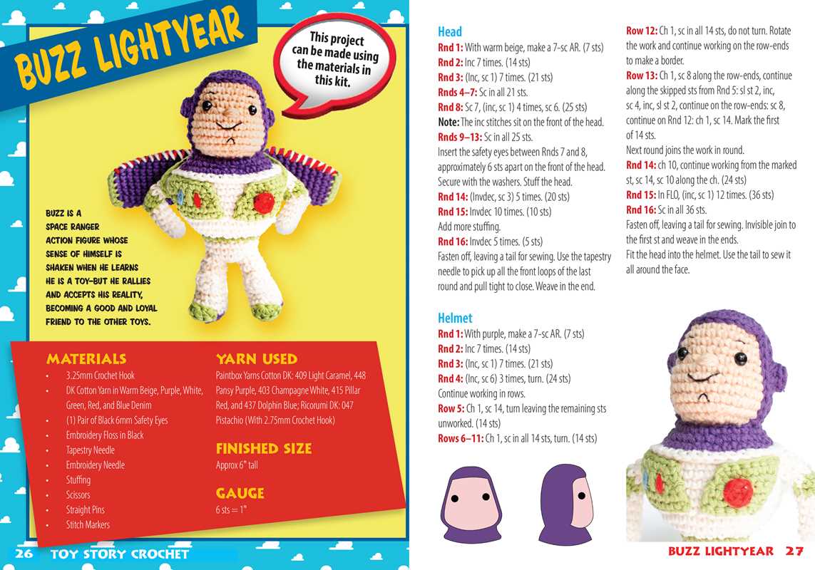 Toy Story Crochet by Editors of Thunder Bay Press: Kit - Paperback; 88 pages / English