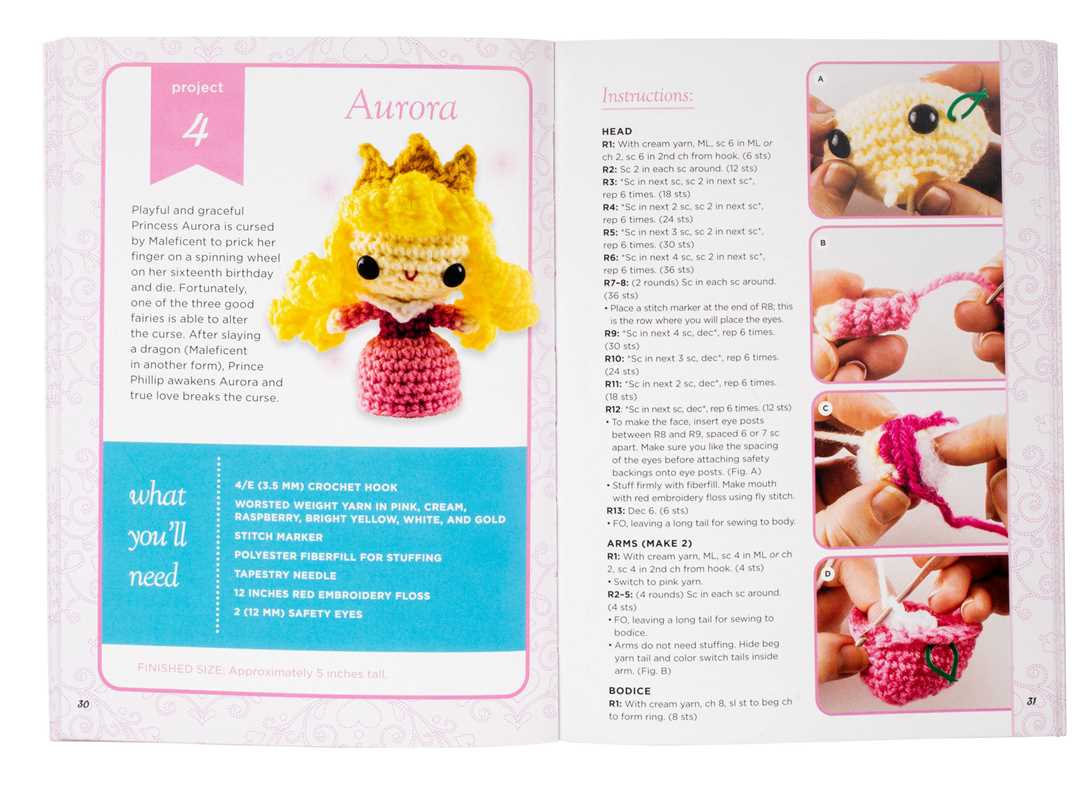 Disney Princess Crochet by Editors of Thunder Bay Press: Kit - Paperback; 76 pages / English