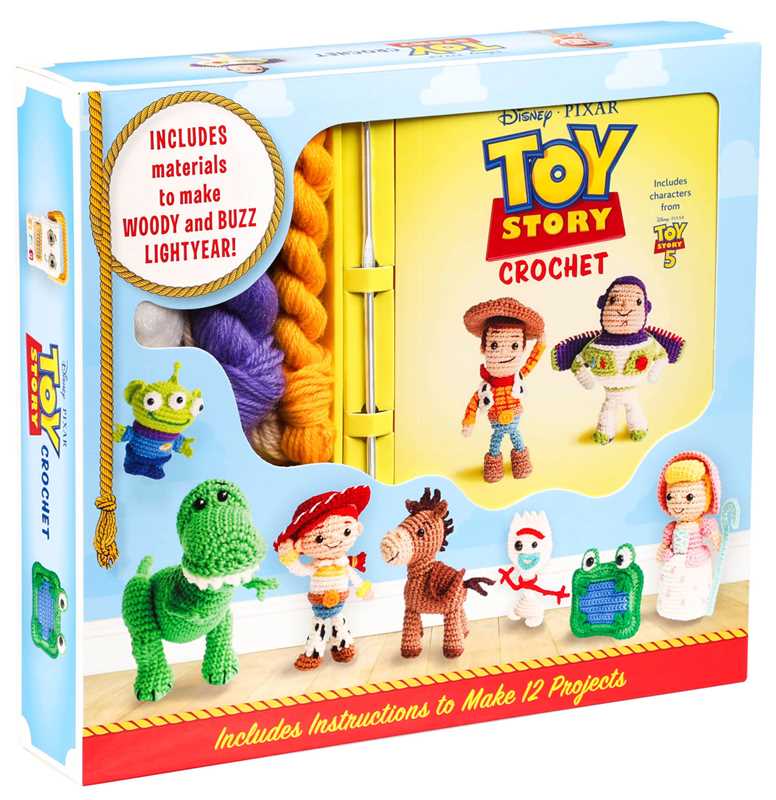 Toy Story Crochet by Editors of Thunder Bay Press: Kit - Paperback; 88 pages / English