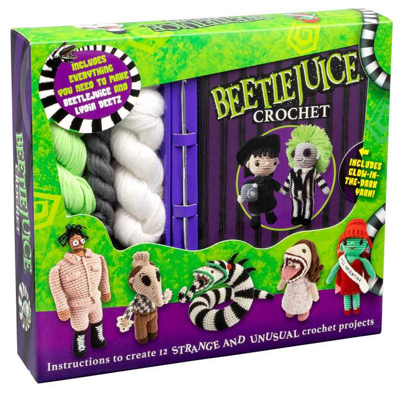 Beetlejuice Crochet by Editors of Thunder Bay Press: Kit - Paperback; 88 pages / English