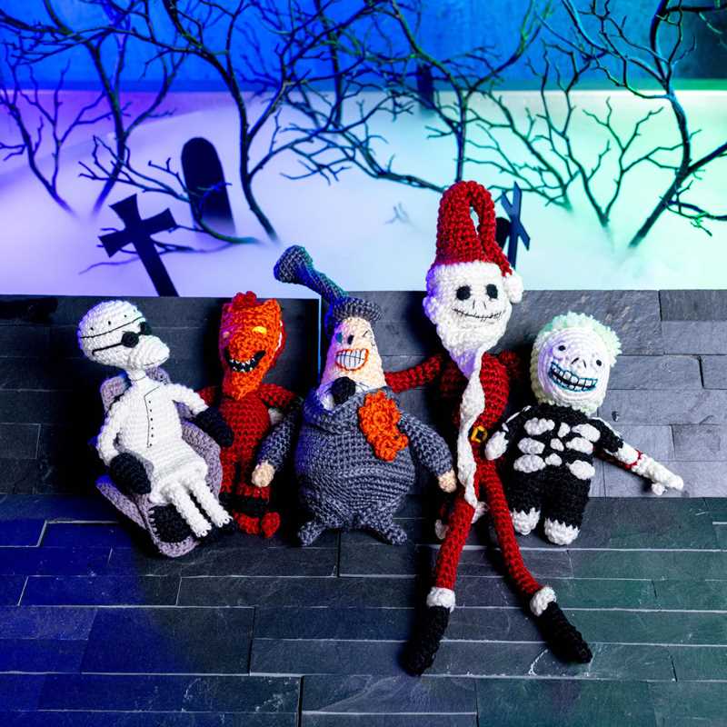 Disney Tim Burton's The Nightmare Before Christmas Crochet by Ilaria Caliri: Kit - Paperback; 88 pages / English