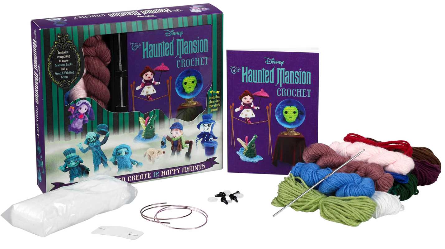 Disney The Haunted Mansion Crochet by Margaux Delos Reyes Rull: Kit - Paperback; 96 pages / English