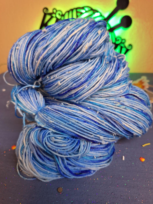 Lake Knit Cozy Hand Dyed summer inspired Yarn